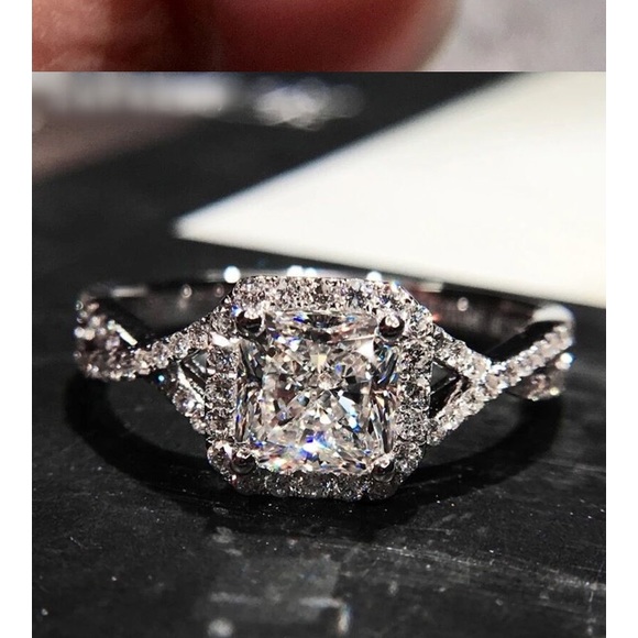 925 SILVER FILLED Cubic Zirconia - Picture 5 of 8